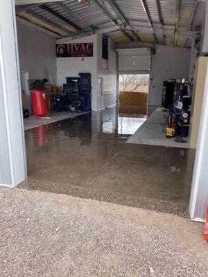 Garage floor primer