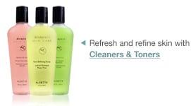 cleaners and toners