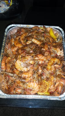 Jumb Shrimp in Cajun Butter Garlic Sauce! Gotta try this one! Yuuummm