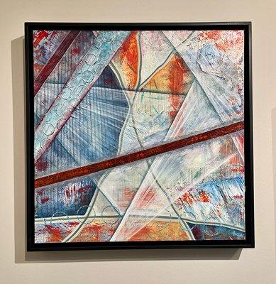 LAYERS OF SHIFTING PERSPECTIVES, Artist: Kelly Lucarelli, Acrylic