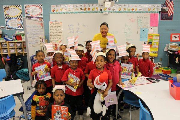 Cooper Hurley Injury Lawyers visited Southside STEM Academy at Campostella for Read Across America Day.