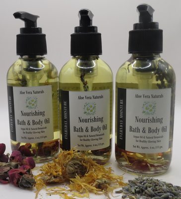 Daily Moisturizer 
Nourishing Bath & Body Oil.