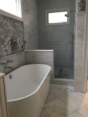 Brand new Bathroom cleaned