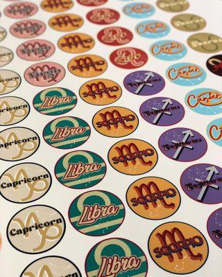 Promote your brand, event and more with custom printed stickers! Give us a call or stop in today to find out more information!