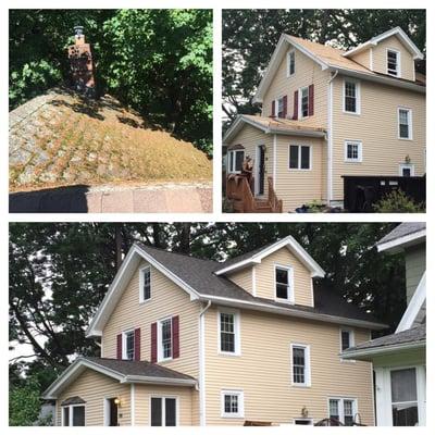 Complete roof tear off and new installation