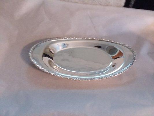 Silver plated tray