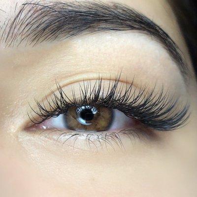 Eyelash extensions at Sherry Lash Studio