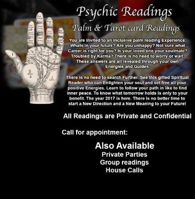 Psychic & Palm Reader