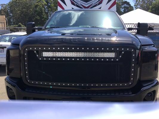 Customer grille for this beast