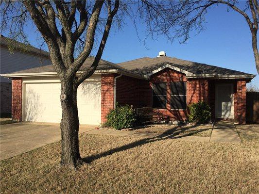 Recently helped a family move into their dream home backing up to a park in Denton, TX