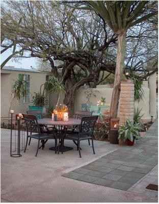 The Courtyard, this is such a beautiful place to just hang-out and eat or visit.  Just lovely.