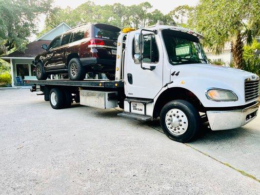 Towing services from Hilton Head to Augusta.