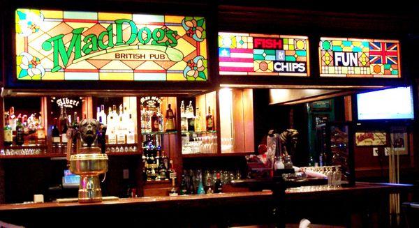 Mad Dog's British Pub on the San Antonio River Walk