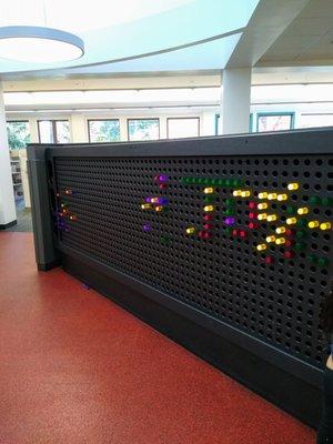 Lite Brite wall!