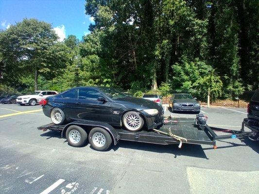 Flat bed Towing