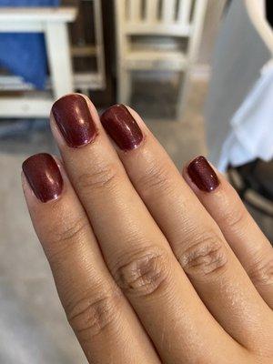 Gel/shellac manicure