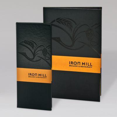 Iron Hill Brewery & Restaurant - Custom Menu Covers