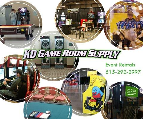 These are just some of the party rental equipment that we have available.