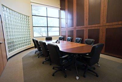 One of our many private conference rooms