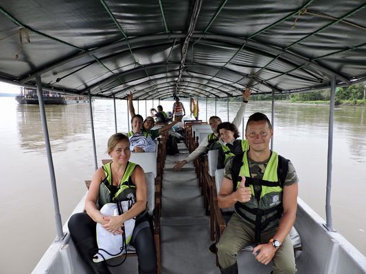 Amazon river expedition. Ecuador. Wish you were here!