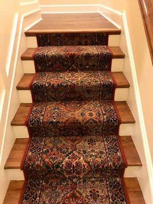 Do your stairs need a makeover? Geometric, colorful or somewhere in between, we can help!