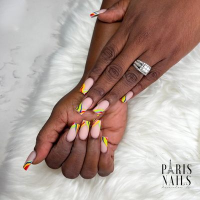 Colorful Nail Set