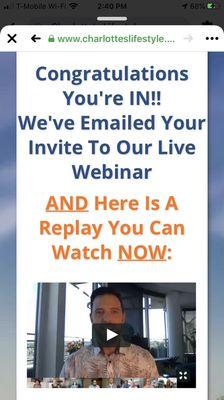 You can never go wrong. Join us in a FREE 90 minute webinar!