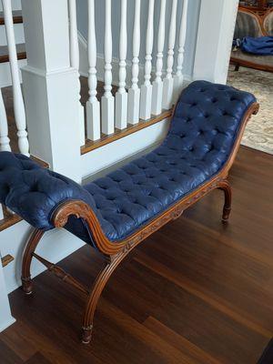 Another beautiful re-upholstery  job by Lee's.