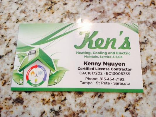 Ken's Heating, Cooling and Electric