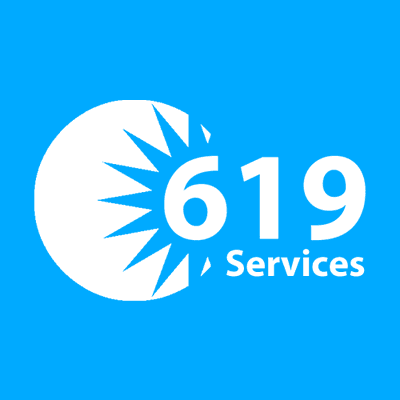 619 Services Blue Square