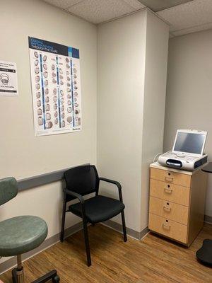 Device Check Exam Room