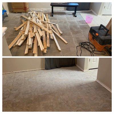 Tile and thin set removal