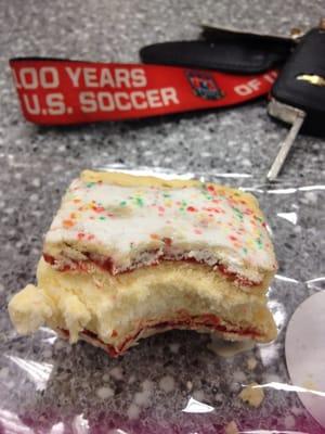 Pop tart ice cream sandwich