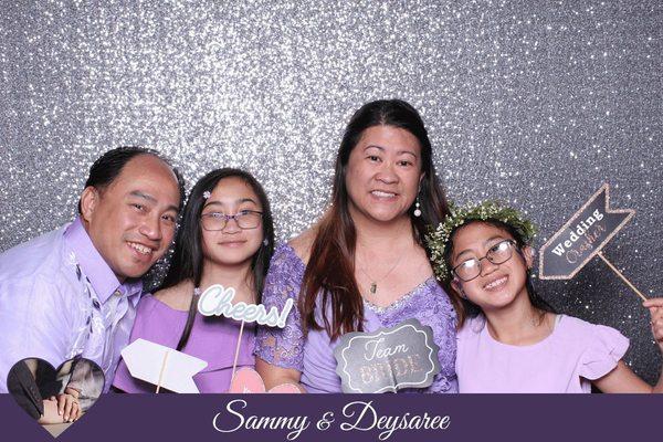 At my daughter's wedding. June 1st. Thank you, Yoomee.