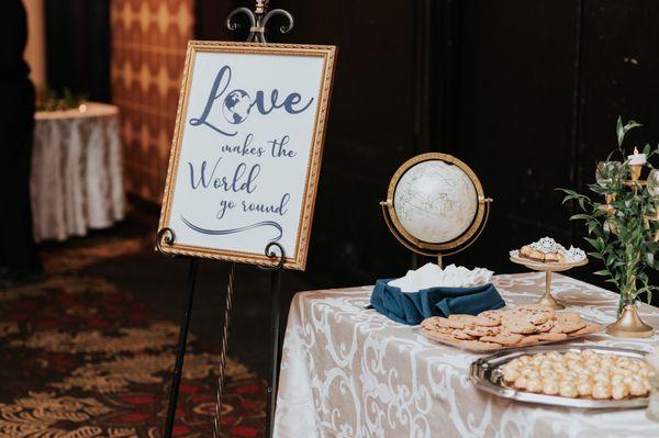 Dessert table