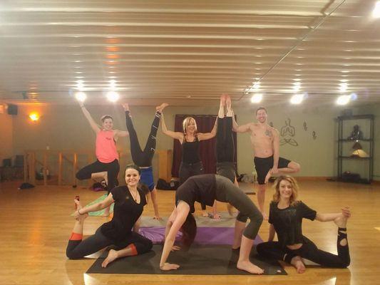 Yoga teacher training