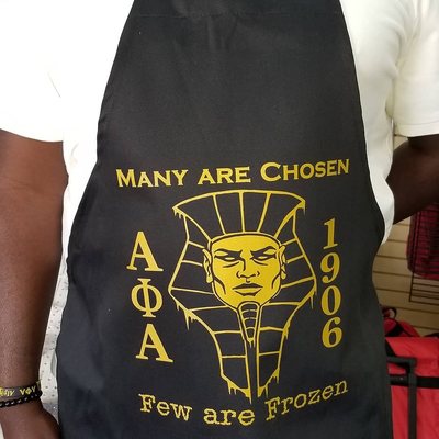 Alpha Phi Alpha BBQ Apron