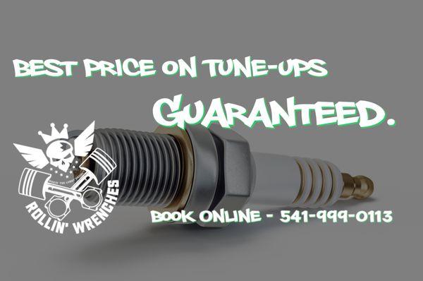 Best price on tune-ups and Maintenance Services, Guaranteed.