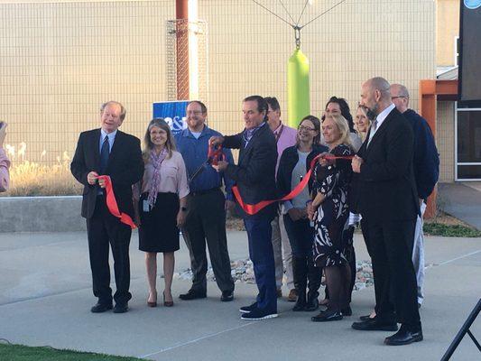 Courtyard Ribbon Cutting