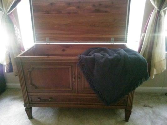 Cedar lined Hope Chest for sale on eBay