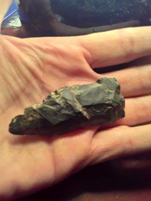 I found this at least 25 years ago digging a flower bed in dunbar wv.dutch hollow rd.its near wine cellar park and Laura Andersen lake.