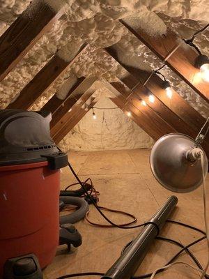 Incredible job on our attic!