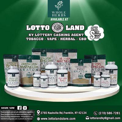 WHOLE HERBS Lottoland offers wide range of WHOLE HERB products in Franklin Kentucky