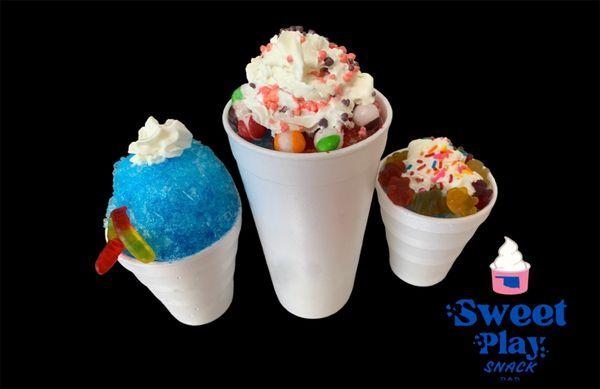 So Many Snow cone flavors!