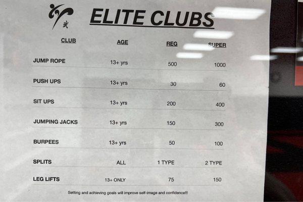 Clubs for ages 13+