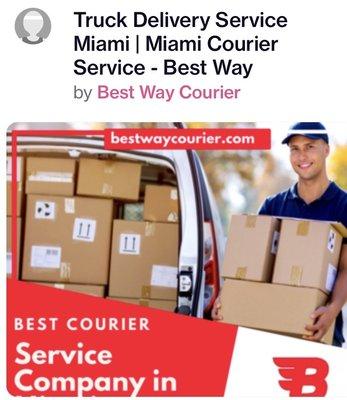 Professional Couriers and Messengers Same Day Delivery throughout Florida  From small packages to large cargo