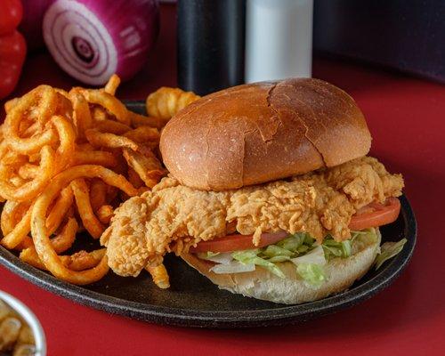 Crispy Chicken Breast Combo