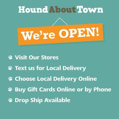 Ways that you can shop with us!