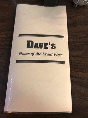 Famous for the kraut pizza. But there is so much to the menu!