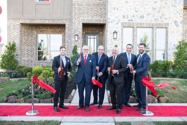 Ribbon cutting ceremony